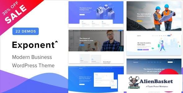 14073 Exponent v1.0.5 - Modern Multi-Purpose Business Theme 