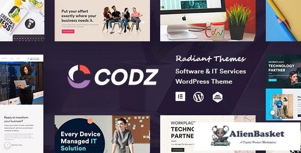 24313 Codz v1.0.4 - Software & IT Services Theme 