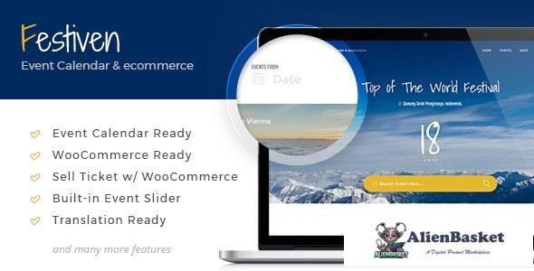 26856 Festiven v1.3.3 - Event Calendar & WooCommerce Themes 