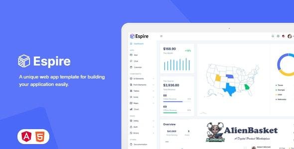 28055 Espire v1.0 - Bootstrap 5 Admin Template + Angular 12 