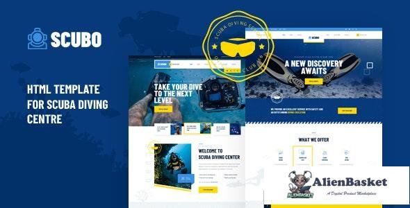 31328 Scubo v1.0 - HTML Template For Scuba Diving Center 