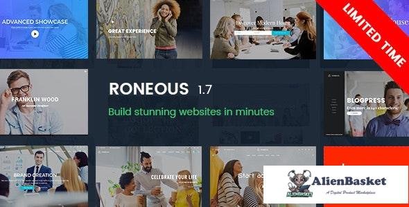 42598 Roneous v2.0.6 - Creative Multi-Purpose WordPress Theme 