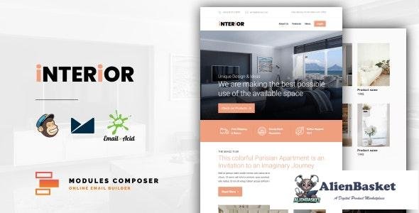 25854 Interior v1.0 - E-Commerce Responsive Furniture and Interior design Email with Online Builder 