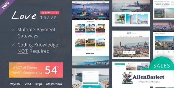 26153 Love Travel v4.1 - Creative Travel Agency WordPress 