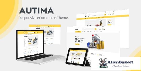 12931 Autima - Accessories Car OpenCart Theme (Included Color Swatches) 