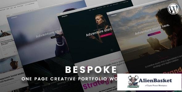 18992 Bespoke v1.0 - Onepage Creative WordPress Theme 