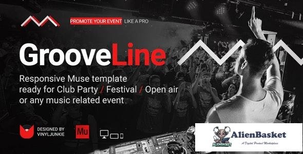 23752 GrooveLine v1.0 - Music Event / Festival / DJ Party Responsive Muse Template 