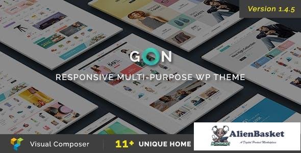 14291 Gon v1.4.5 - Responsive Multi-Purpose WordPress Theme 