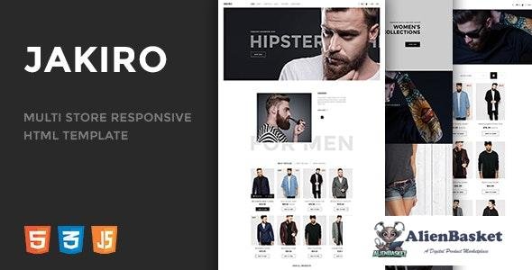 16524 Jakiro v1.0 - Multi Store Responsive HTML Template 