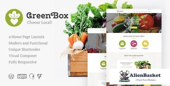 17474 Green Box v1.2 - Eco Farm & Organic Products Store WordPress Theme 
