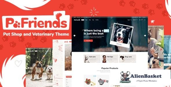 20950 PawFriends v1.0 - Pet Shop and Veterinary Theme 