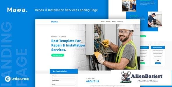 28523 Mawa v1.0 - Repair and Installation Services Unbounce Template 