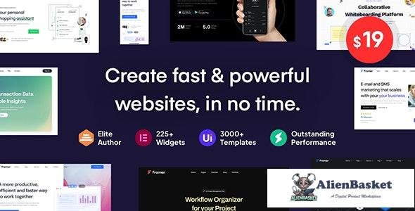 32918 Framer v1.0.3 - Startup & SaaS WordPress Theme 