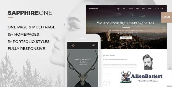 18121 Sapphire One v1.0 - Multi-purpose Bootstrap HTML5 