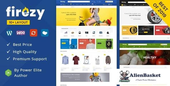 19646 Firezy v1.0 - Multipurpose WooCommerce Theme (7 February 2020) 