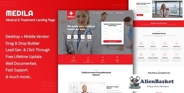 14874 Medila v1.0 - Medical Treatment & Health Care Landing Page Template 