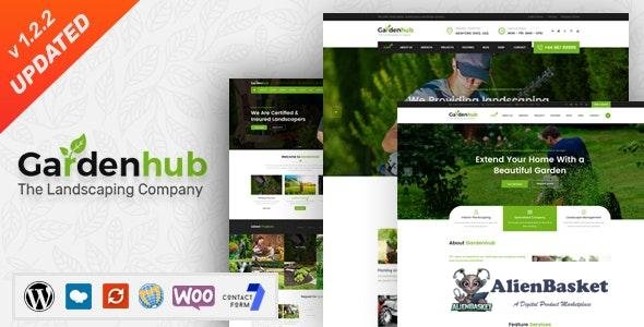 36142 Garden HUB v1.3.5 - Lawn & Landscaping WordPress Theme 