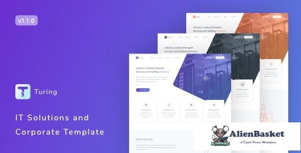 27866 Turing v1.1.0 - IT Solutions and Corporate Template 