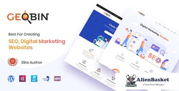 12509 GeoBin v1.9 - Digital Marketing Agency Theme 