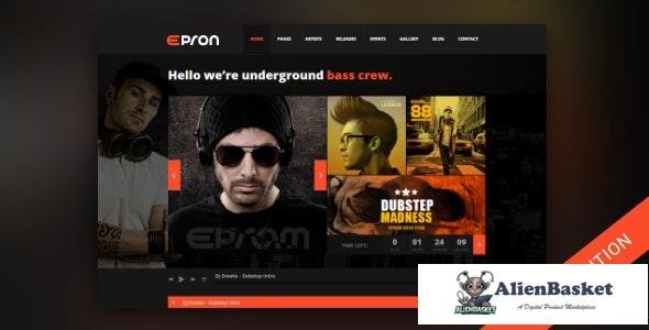 18721 Epron v2.0.0 - Music Theme for WordPress 