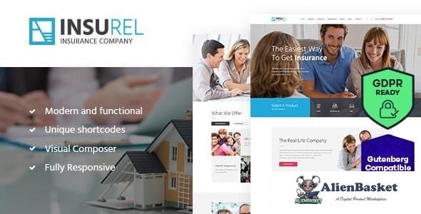 18197 InsuRel v1.6.1 - Insurance & Finance WordPress Theme 