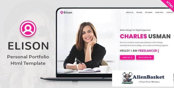 27578 Elison v1.0 - Portfolio HTML Template 