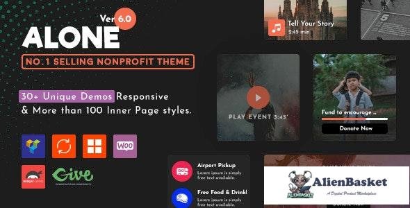 20172 Alone v6.1 - Charity Multipurpose Non-profit WordPress Theme 