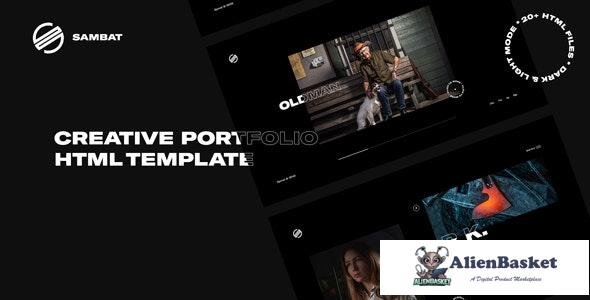 23915 Sambat v1.0 - Creative Digital Portfolio HTML Template 