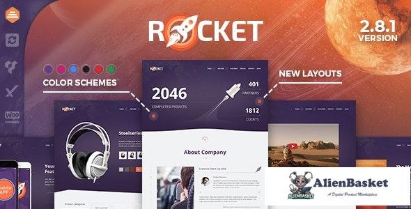 18813 Rocket v2.8.1 - Creative Multipurpose WordPress Theme 