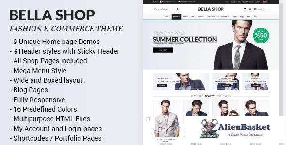 11133 Bella - eCommerce HTML Shop with RTL 