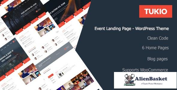 12606 Tukio v1.0.1 - Event Landing Page WordPress Theme 