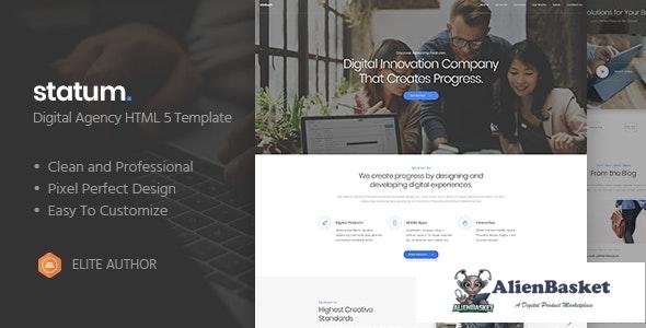 21456 Statum v1.0 - Business & Agency HTML5 Template 