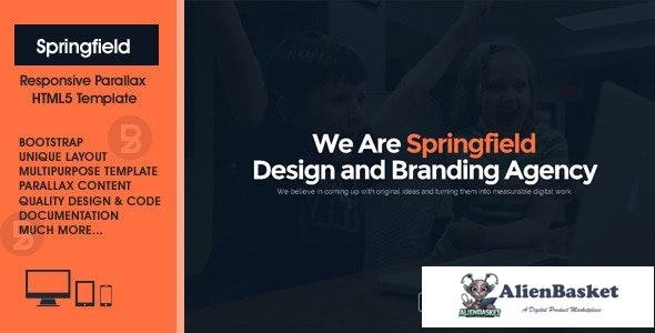 17945 Springfield v2.1.2 - Responsive HTML5 Parallax Theme 