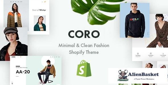 23986 CORO v1.0.0 - Minimal & Clean Fashion Shopify Theme 