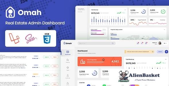 26678 Omah v1.0 - Real Estate Laravel Bootstrap Admin Dashboard 