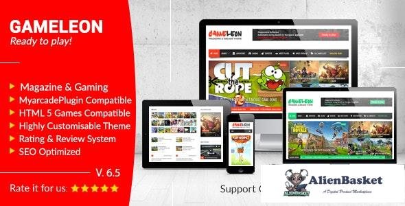 17527 Gameleon v6.5 - WordPress Magazine & Arcade Theme 