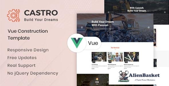 20625 Castro v1.0 - Vue JS Construction Template 