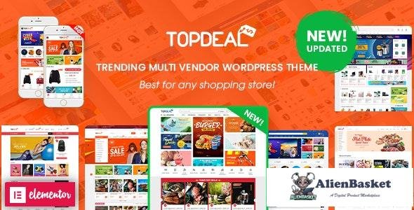 29666 TopDeal v2.3.2 - Multi Vendor Marketplace Elementor WooCommerce WordPress Theme 