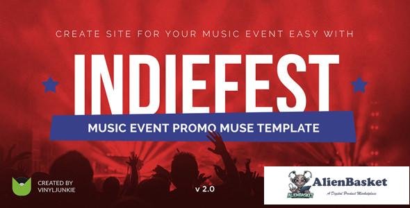 11605 IndieFest v2.0 - Music Event / Party / Festival Promo Muse Template 