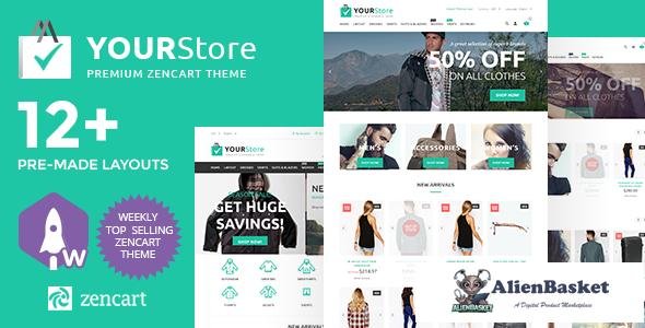 11226 YourStore - Premium Zencart Theme 