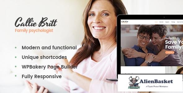 32757 Callie Britt v1.0.6 - Family Counselling Psychology Theme 