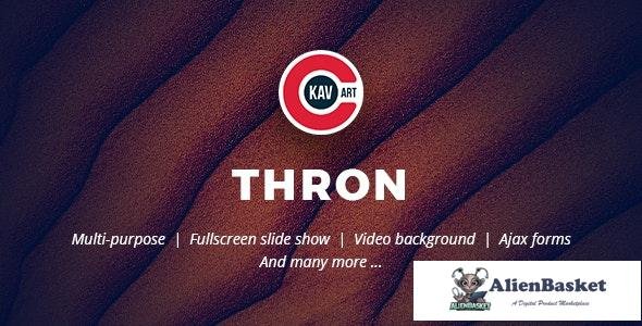 24297 Thron v1.0 - Creative One Page Template 