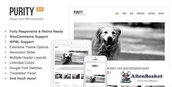 19613 Purity v4.3.7 - Responsive, Minimal & Bold WP Theme 