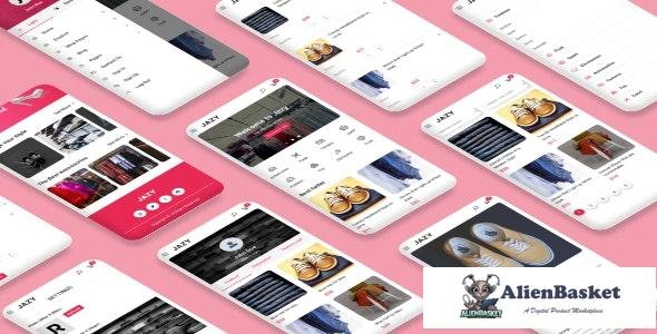 19784 Jazy v1.0 - eCommerce Mobile Template 