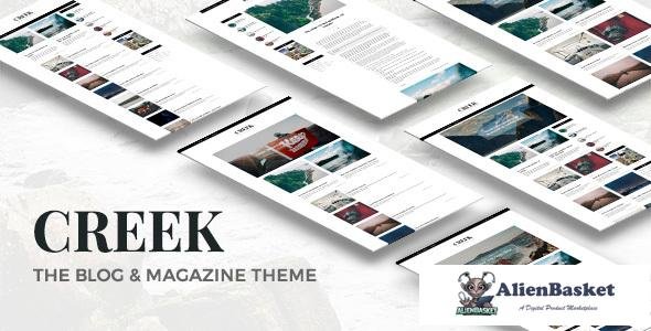 12253 Creek v1.0 - Classic Elegant Magazine WordPress Theme 