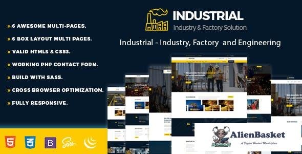 14756 Industrial v1.0.0 - Industry, Factory and Engineering Template 