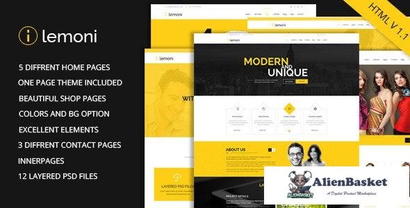 17738 Lemoni v1.1 - Multipurpose HTML5 Template 
