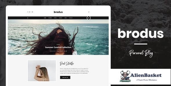 12052 Brodus v1.0 - Personal Blog PSD Template 