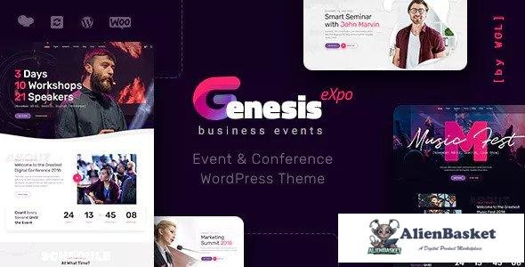 34089 GenesisExpo v1.4.5 - Business Events & Conference Theme 