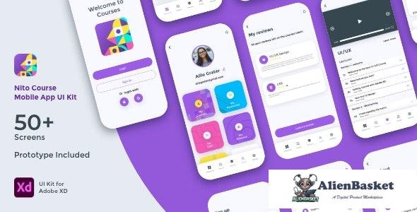 23130 Nito Course Mobile App UI Kit v1.0 